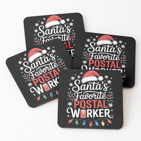 Item preview, Funny Xmas Lighting Santa_s Favorite Postal Worker Christmas designed and sold by RipleMalphite.