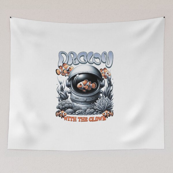 Item preview, Deep Sea Space Clownfish Fantasy designed and sold by finkelart.