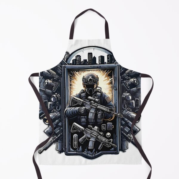Item preview, Tactical Military Gaming Soldier Urban Warfare Design designed and sold by DrawDrip.