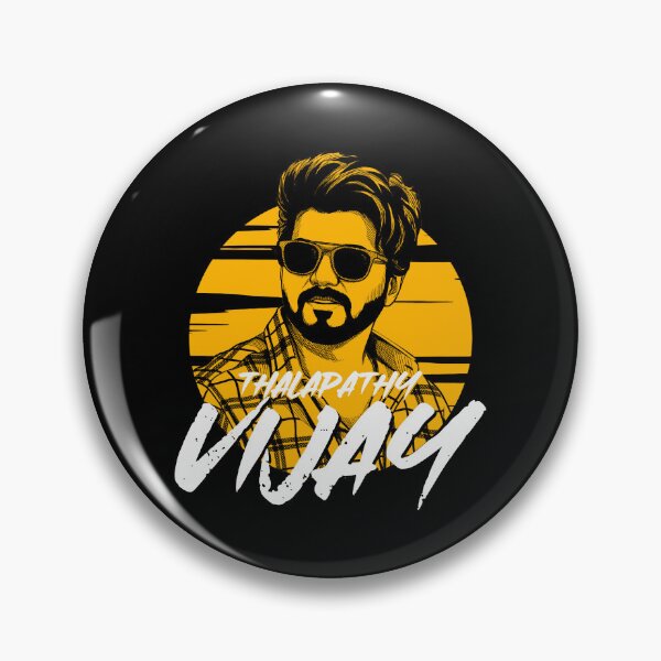 Item preview, Thalapathy Vijay Style Illustration Design designed and sold by Vecta designs.