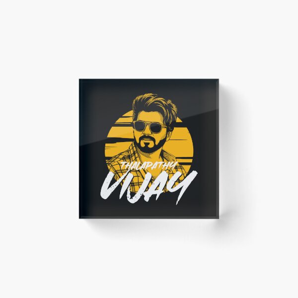 Item preview, Thalapathy Vijay Style Illustration Design designed and sold by Vecta designs.