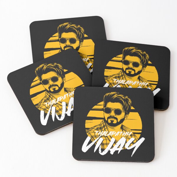 Item preview, Thalapathy Vijay Style Illustration Design designed and sold by Vecta designs.