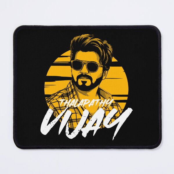 Item preview, Thalapathy Vijay Style Illustration Design designed and sold by Vecta designs.