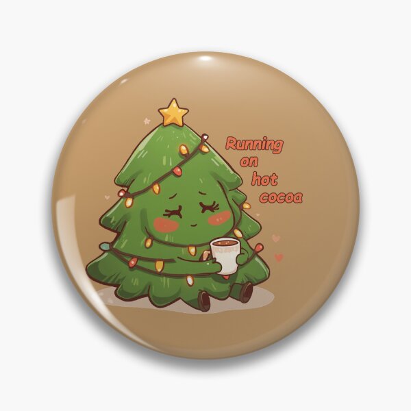 Item preview, Running on hot cocoa – Cozy Holiday Mood Design designed and sold by DabrowskiDesign.