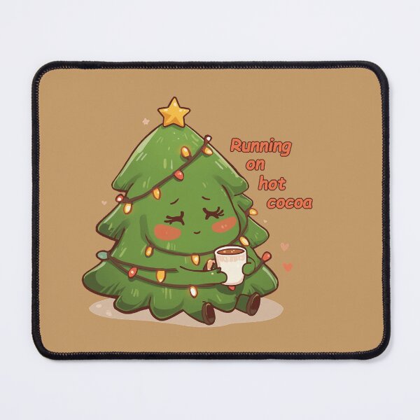 Item preview, Running on hot cocoa – Cozy Holiday Mood Design designed and sold by DabrowskiDesign.