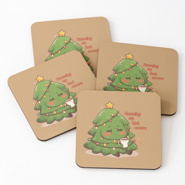 Item preview, Running on hot cocoa – Cozy Holiday Mood Design designed and sold by DabrowskiDesign.