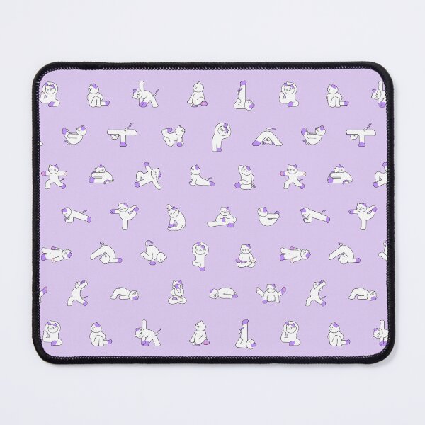 Item preview, Healing Yoga Time with Cat Soro Pattern designed and sold by afternoon glow.