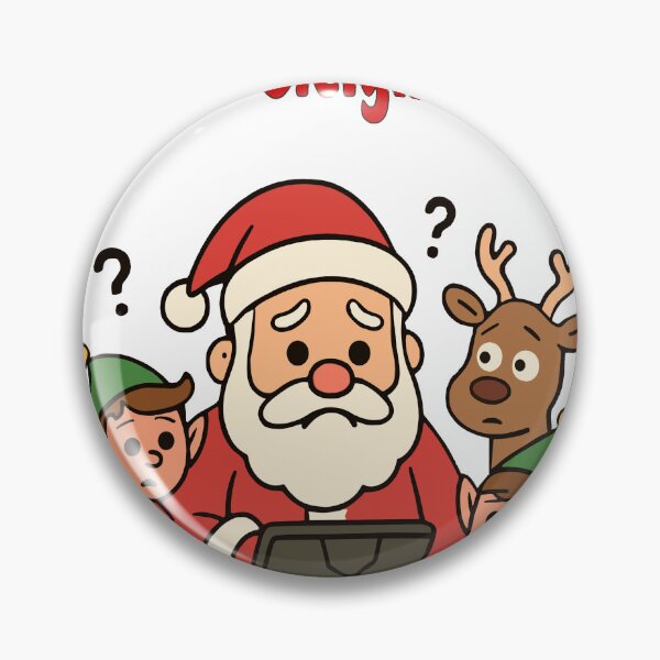 Item preview,  CTRL + SLEIGH + DEL  - Santa’s Tech Holiday Glitch designed and sold by Felia001.