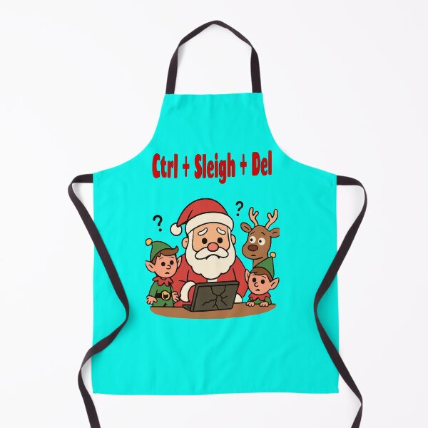 Item preview, CTRL + SLEIGH + DEL - Santa’s Tech Holiday Glitch designed and sold by Felia001.