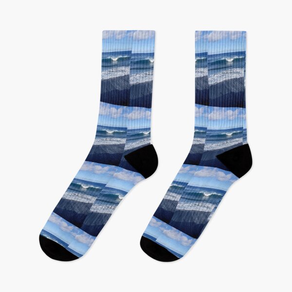Item preview, Blue Waves Rolling Onto the Shore designed and sold by TrisaThyme.