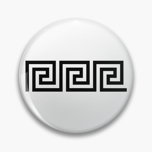 Item preview, Greek Meander Wave Pattern designed and sold by LOVE, AMY.