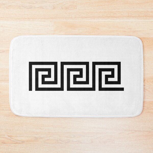 Item preview, Greek Meander Wave Pattern designed and sold by LOVE, AMY.