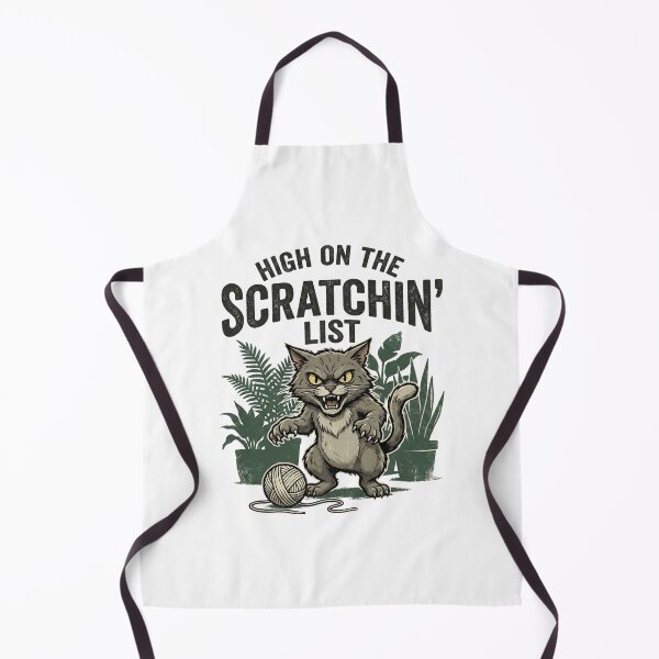 Item preview, High on the Scratchin' List Grumpy Cat Distressed Grunge Humor designed and sold by chattsuede.