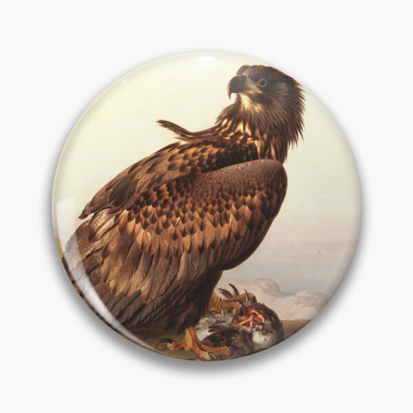 Item preview, White-tailed eagle with its prey, 1861, by Ferdinand von Wright designed and sold by AngyDesigns49.