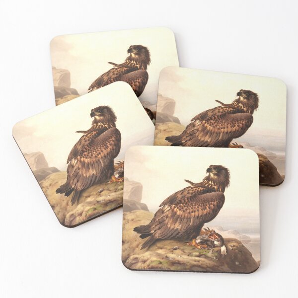 Item preview, White-tailed eagle with its prey, 1861, by Ferdinand von Wright designed and sold by AngyDesigns49.
