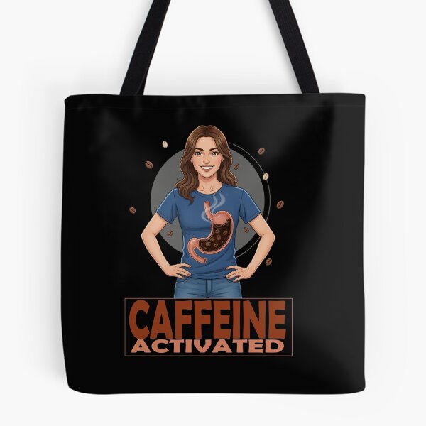 Item preview, Mujer activada por la cafeína designed and sold by ARIVONTEE.