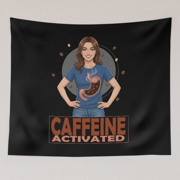 Item preview, Caffeine activated woman designed and sold by ARIVONTEE.