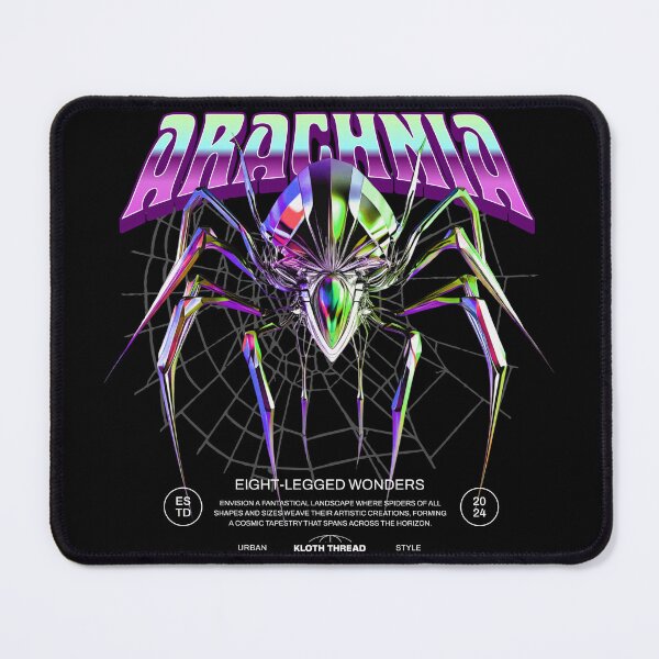 Item preview, Neon Arachnia, Cyber Spider Web designed and sold by Kloth Thread.