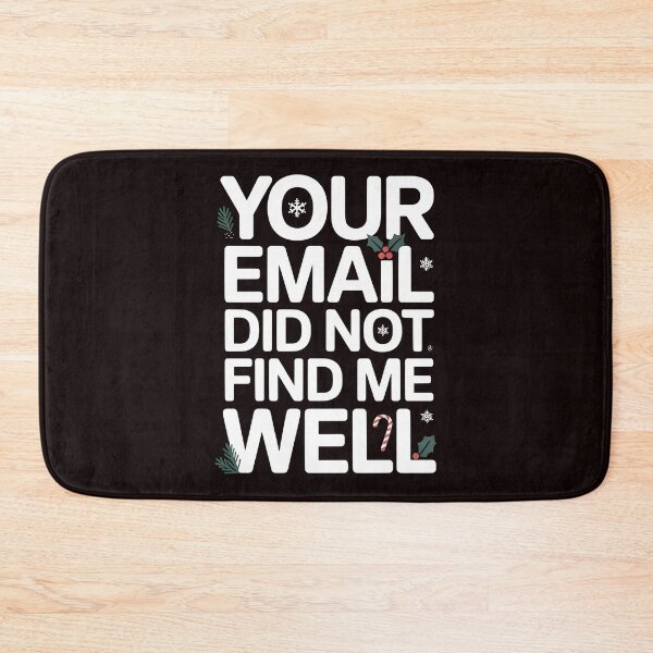 Item preview, Your Email Did Not Find Me Well - Office Party Ugly Sweater Idea designed and sold by Redgiant87x.