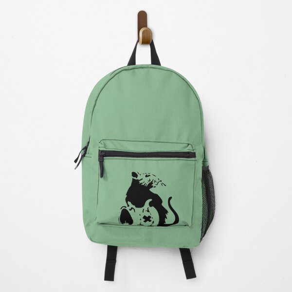 Item preview, Stencil Rat With Patches Resilience Street Art designed and sold by DonVivaldo.