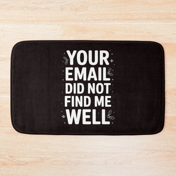 Item preview, Your Email Did Not Find Me Well - Ugly Sweater Christmas Joke designed and sold by Redgiant87x.
