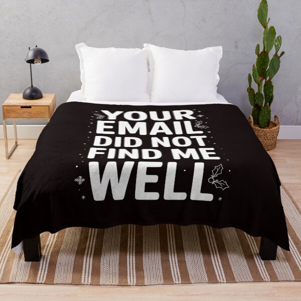 Item preview, Your Email Did Not Find Me Well - Ugly Sweater Christmas Joke designed and sold by Redgiant87x.