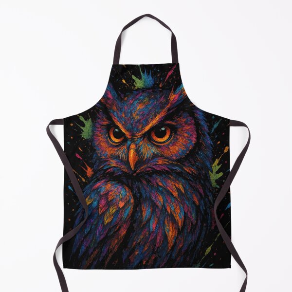 Item preview, Neon Owl – Explosion of Color in the Dark designed and sold by kastabembe.