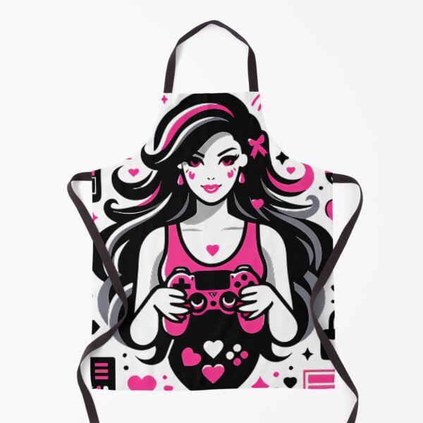 Item preview, Kawaii Gamer Girl Pink Controller Gaming Design designed and sold by DrawDrip.