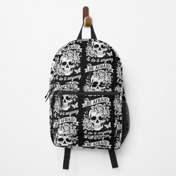 Item preview, Floral Skull Motivational Skeleton designed and sold by YaulTape.