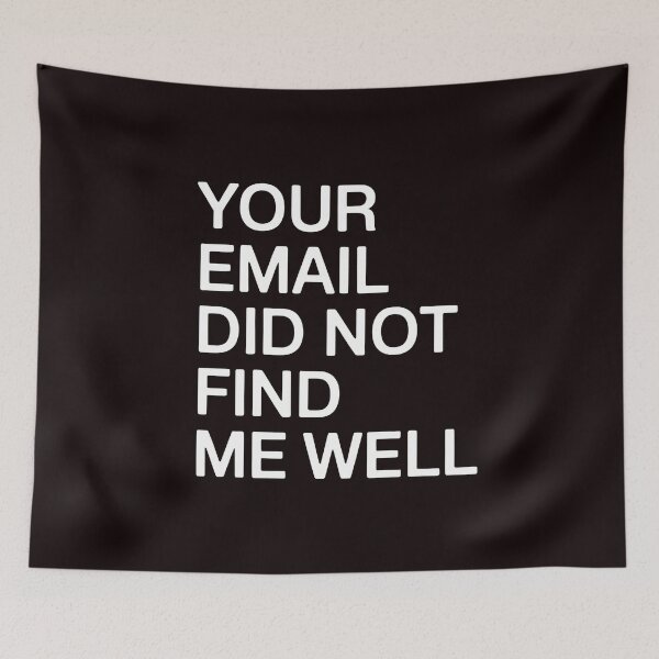 Item preview, Your Email Did Not Find Me Well - Office Party Christmas Joke designed and sold by Redgiant87x.