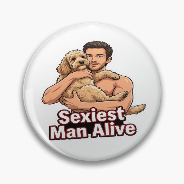 Item preview, Jonathan Bailey & Dog – The Sexiest Man Alive – Fan Art designed and sold by Gurjeetpixelart.