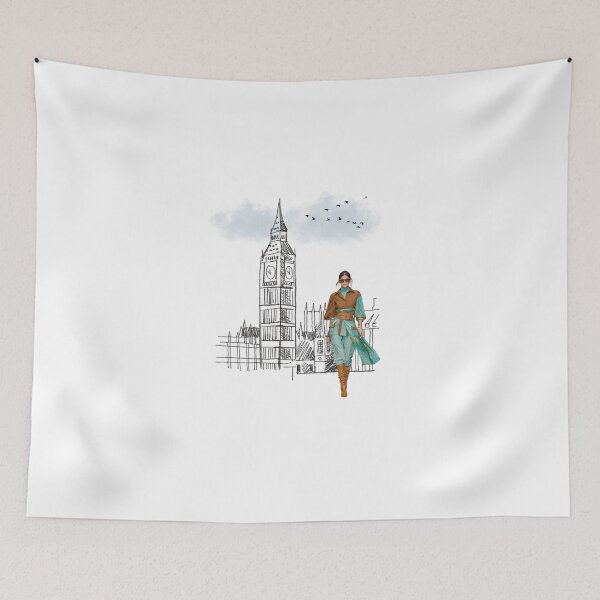 Item preview, Street of London designed and sold by Hillys Digital collage.
