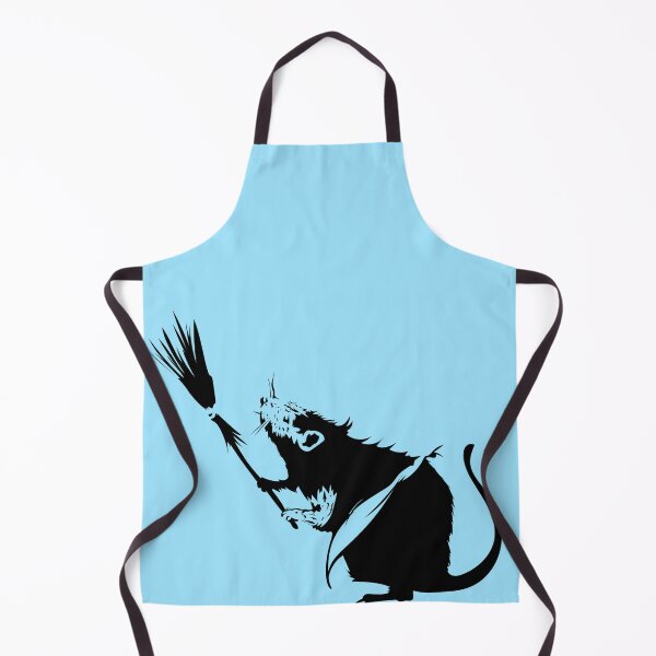 Item preview, Stencil Rat Sweeping Up With A Broom designed and sold by DonVivaldo.