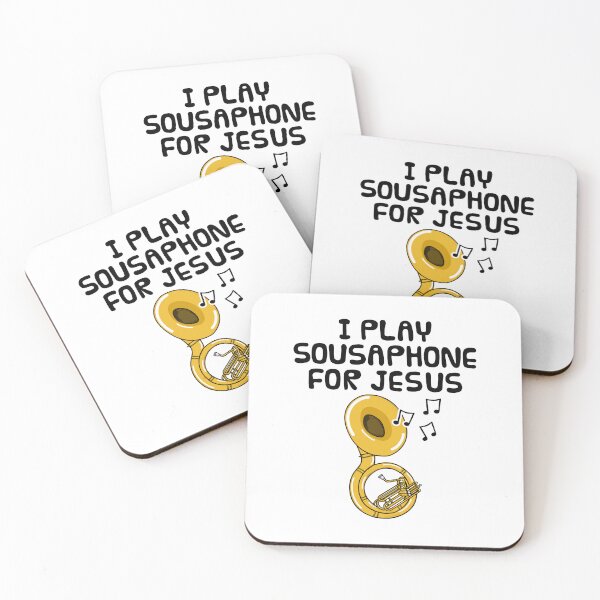Item preview, I Play Sousaphone For Jesus, Sousaphonist Church Brass Musician designed and sold by doodlerob.