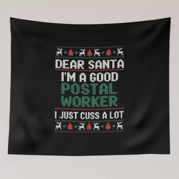 Item preview, Funny Christmas Postal Worker designed and sold by YaulTape.
