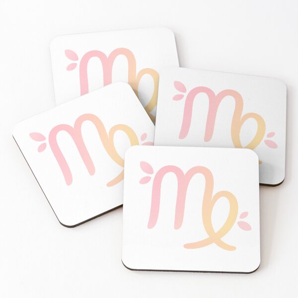 Item preview, Petal Script Virgo Symbol | Cute Zodiac Sticker | Kawaii Astrology Sign | Astrology Art | Zodiac Art designed and sold by HerDreamCodes.