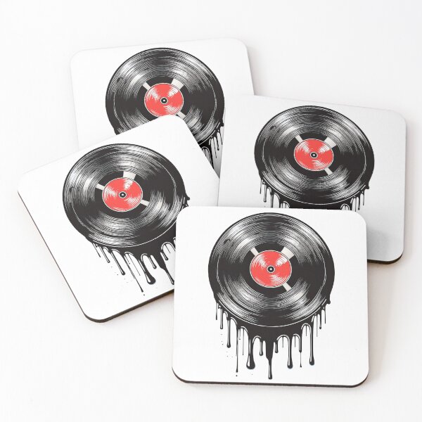 Item preview, Groovy Melting Wax Waves - Vinyl Record Designs designed and sold by RockitBaby.