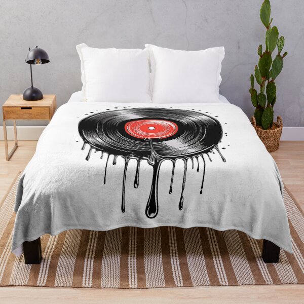 Item preview, Retro Melting Record Rhythm - Vinyl Record Designs designed and sold by RockitBaby.