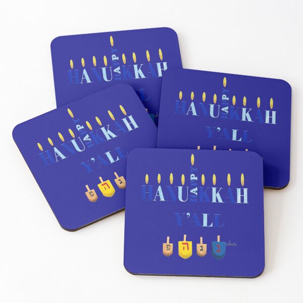 Item preview, Happy Hanukkah Y'all 111425 designed and sold by mandalafractal.