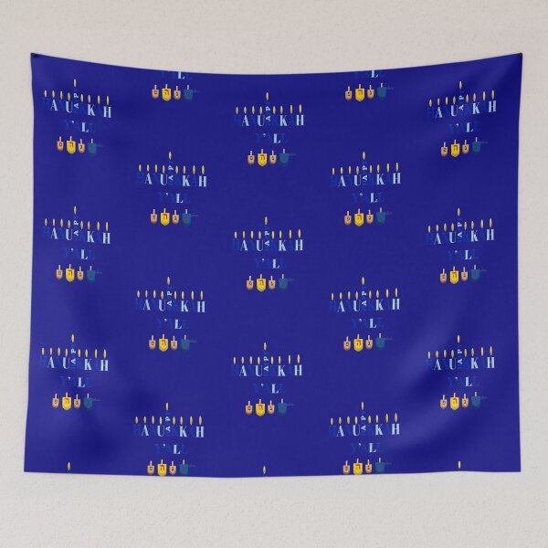 Item preview, Happy Hanukkah Y'all 111425 designed and sold by mandalafractal.