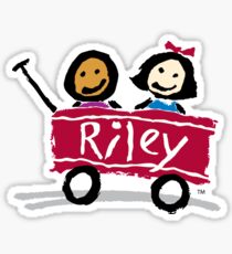 Riley Wagon Sticker