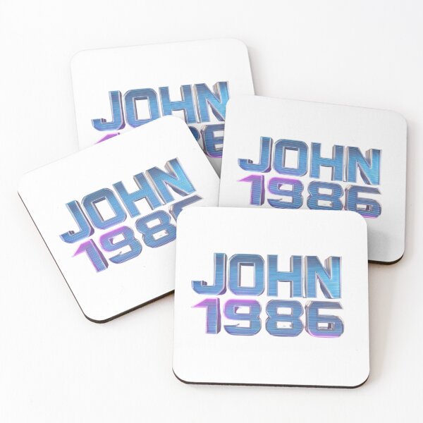 Item preview, John 1986 Vintage Retro Birthday Gift T-Shirt designed and sold by AlexLineArt.