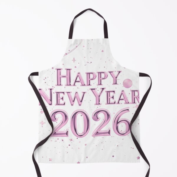 Item preview, Happy New Year 2026 Pink Glitter Celebration Design – Festive Holiday Graphic . designed and sold by printeGear.