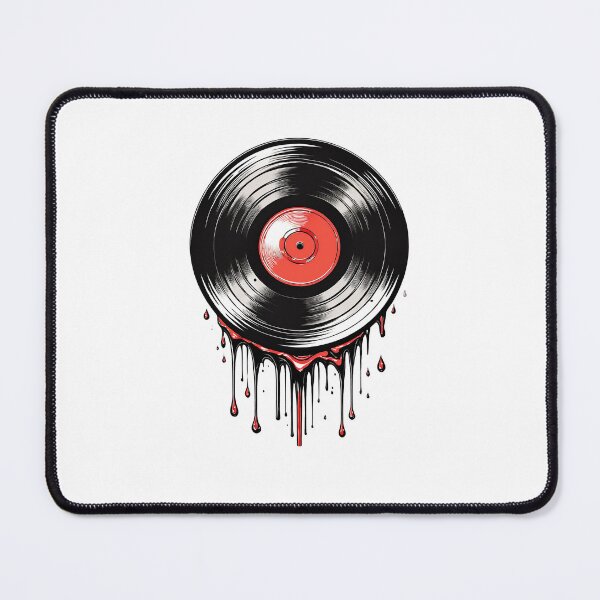 Item preview, Vintage Melting Vinyl Vibes - Vinyl Record Designs designed and sold by RockitBaby.
