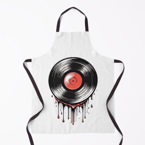 Item preview, Vintage Melting Vinyl Vibes - Vinyl Record Designs designed and sold by RockitBaby.