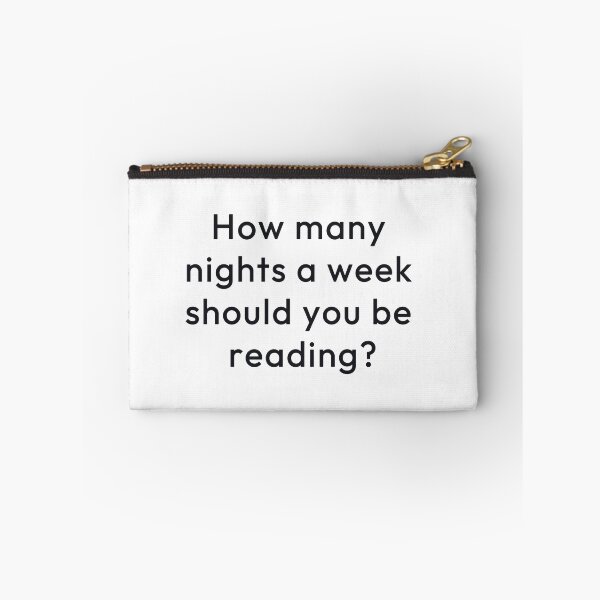 Item preview, How many nights a week should you be reading? designed and sold by Minimalist Quotes and Sayings.