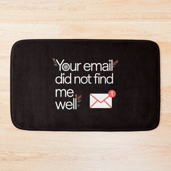 Item preview, Your Email Did Not Find Me Well - Work Holiday Ugly Sweater Joke designed and sold by Redgiant87x.