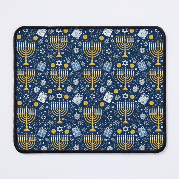 Item preview, Festive Hanukkah Menorahs designed and sold by Mary Spencer.