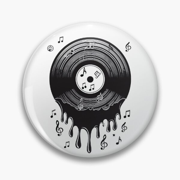 Item preview, Melting Turntable Treasures - Vinyl Record Designs designed and sold by RockitBaby.