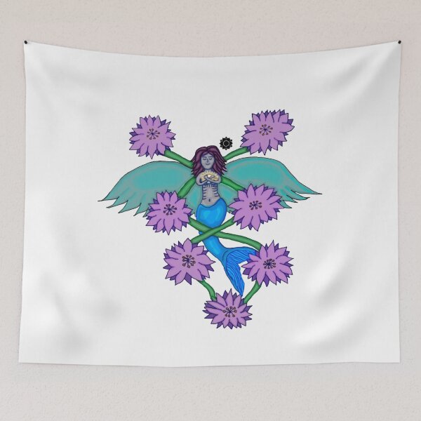 Item preview, Mermaid v1 designed and sold by Adriana Zúñiga Velásquez.